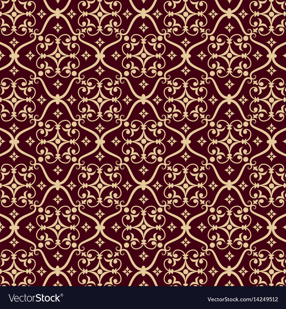 Damask seamless pattern background