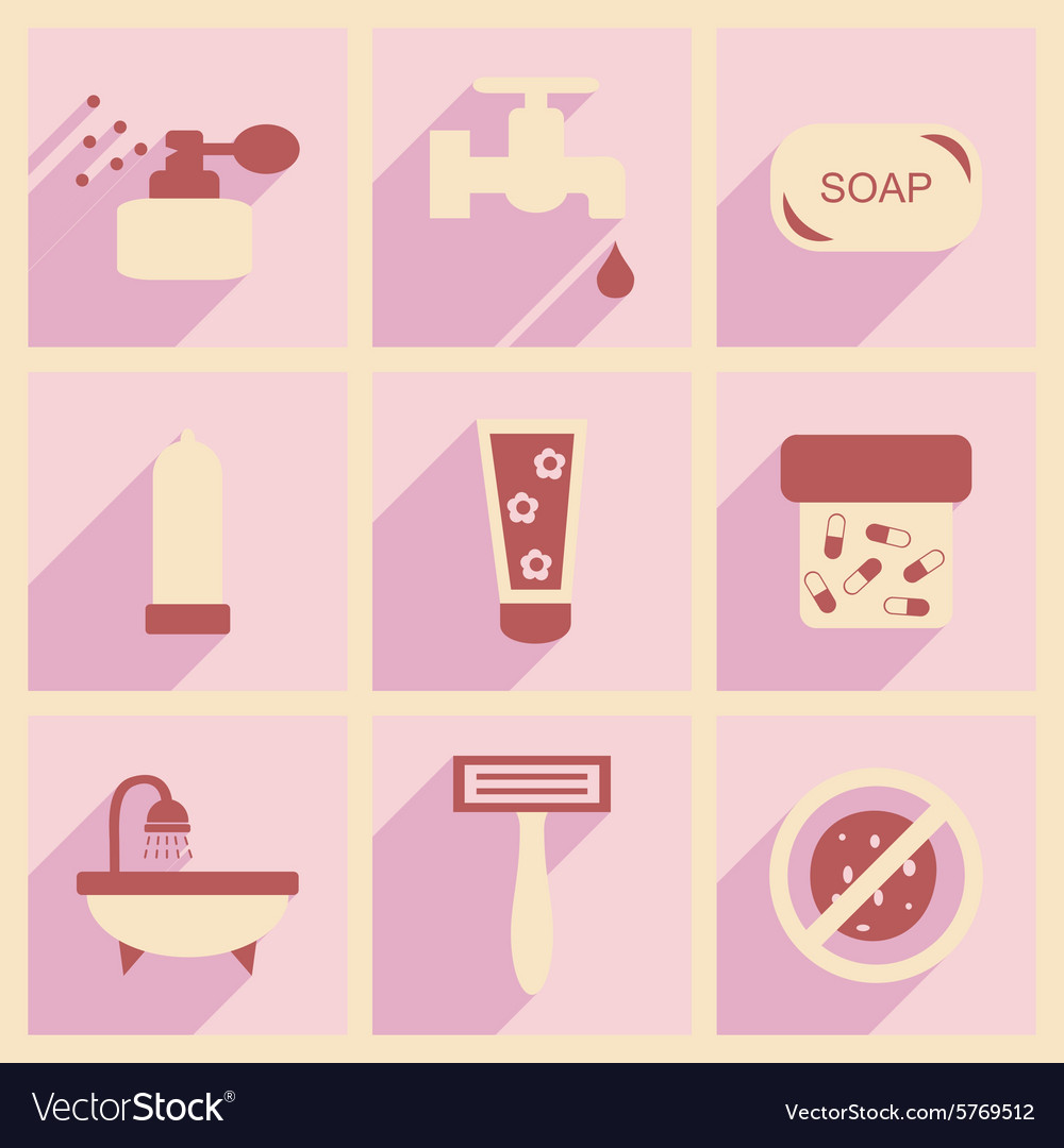 Flat with shadow concept and mobile application