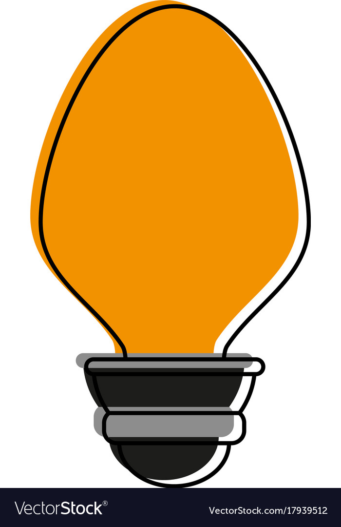 Regular lightbulb icon image