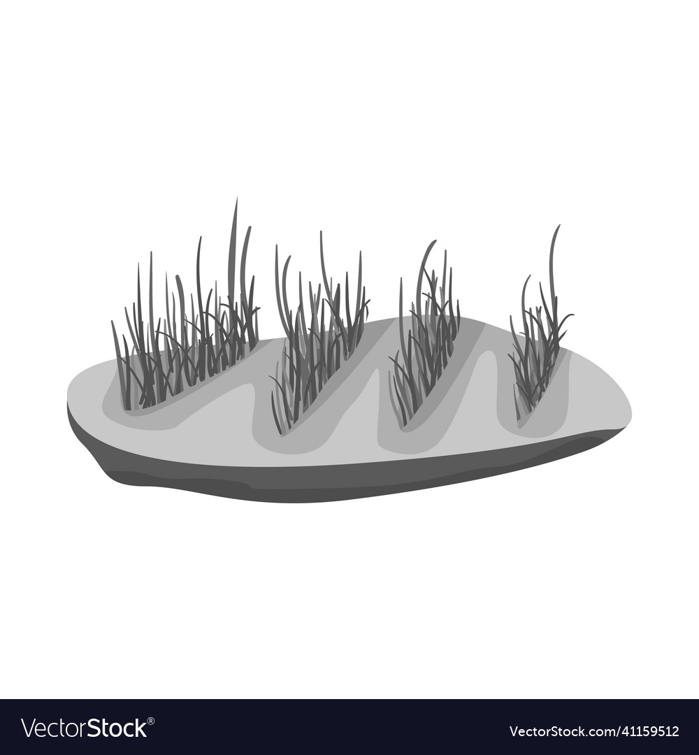Rice and field symbol set
