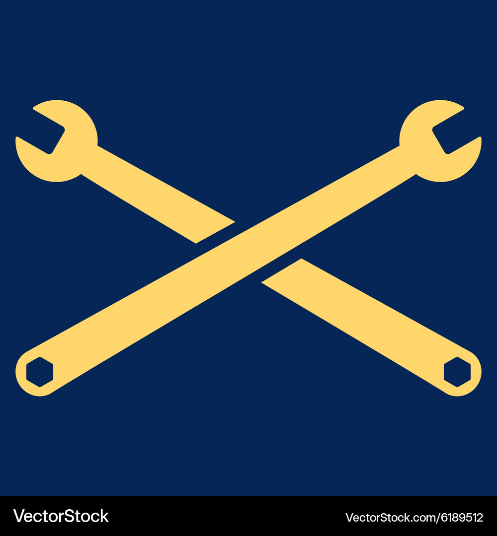 Wrenches icon Royalty Free Vector Image - VectorStock