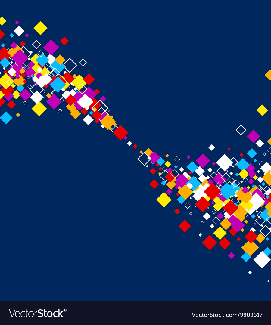 Background with color rhombs