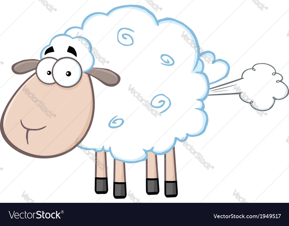 Cartoon sheep