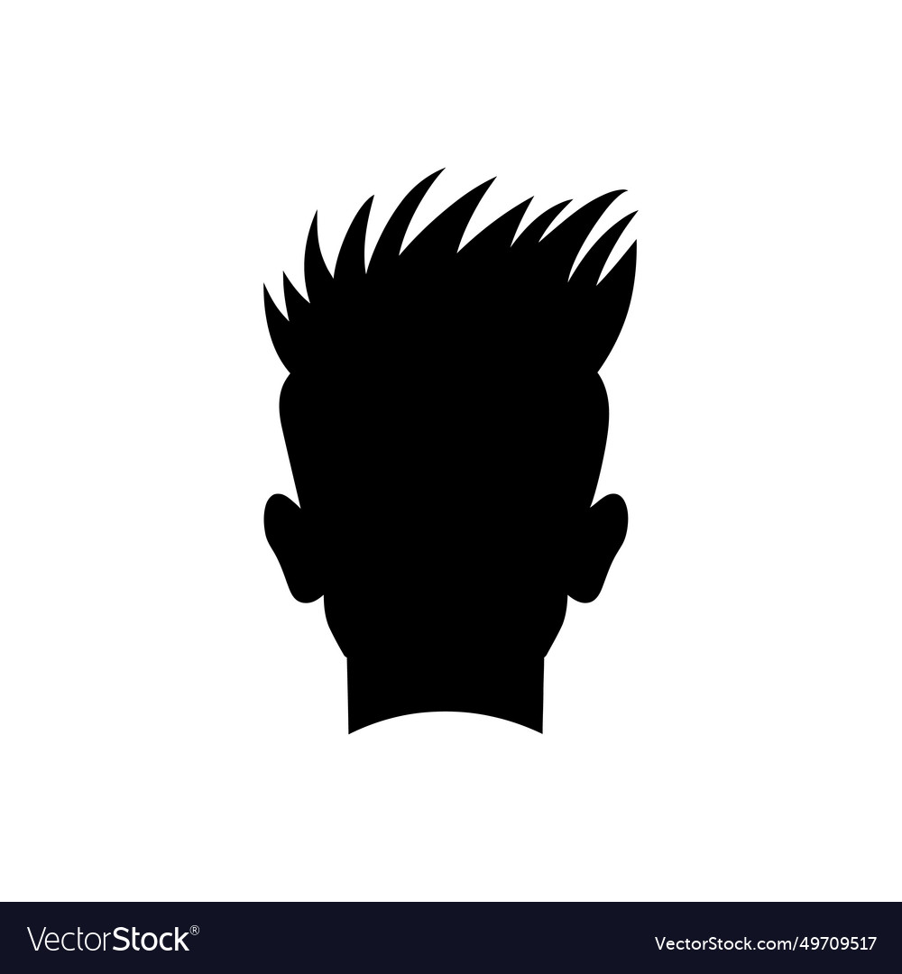 Hair style high fade icon Royalty Free Vector Image