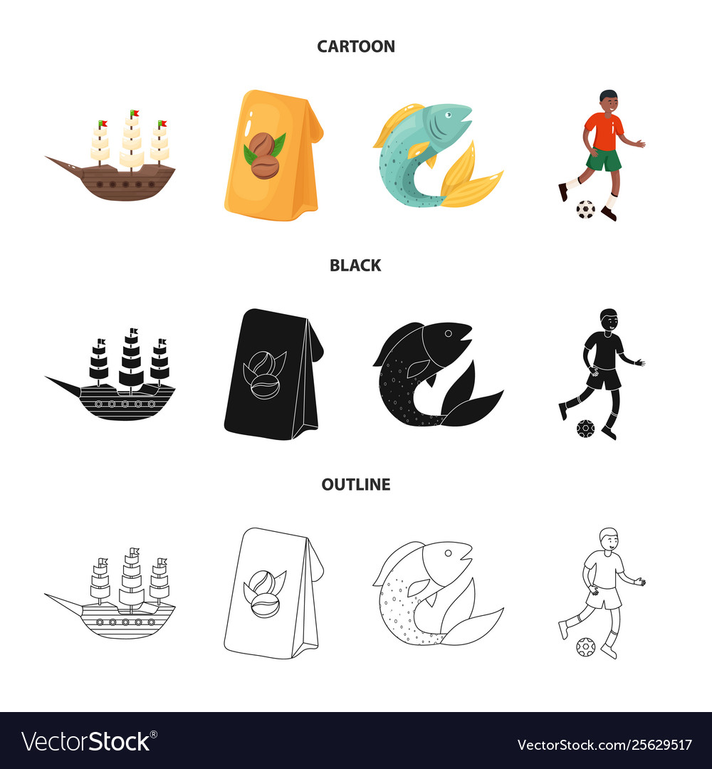 Isolated object and historic symbol collection Vector Image Isolated object and historic symbol collection