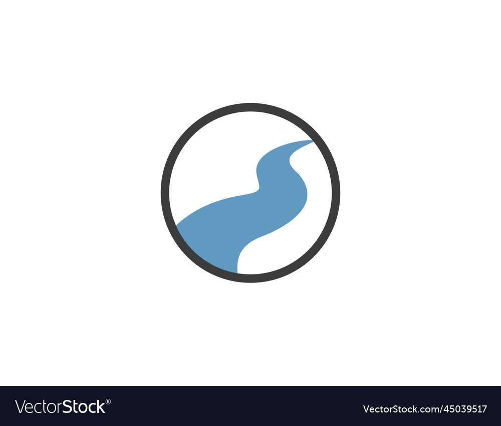 Nature river icon