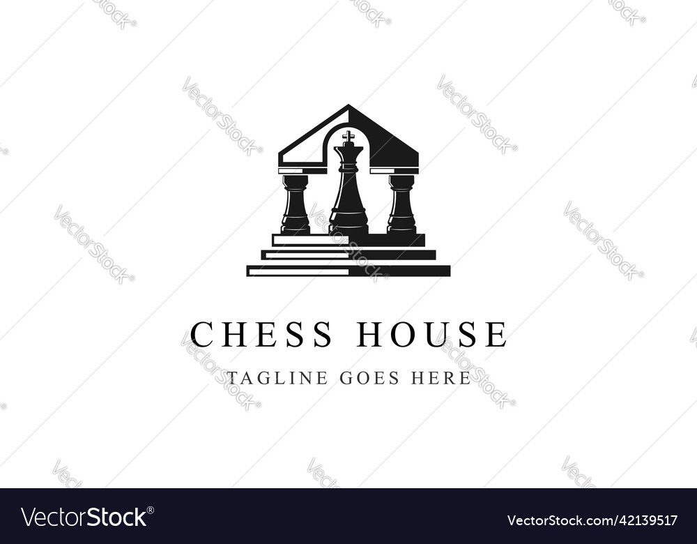 Vintage rustic house with king rook for law