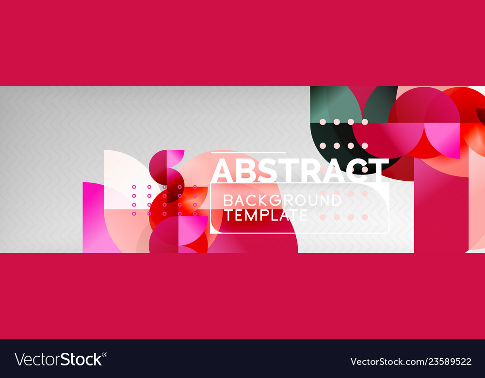 Abstract Circle Pattern Background