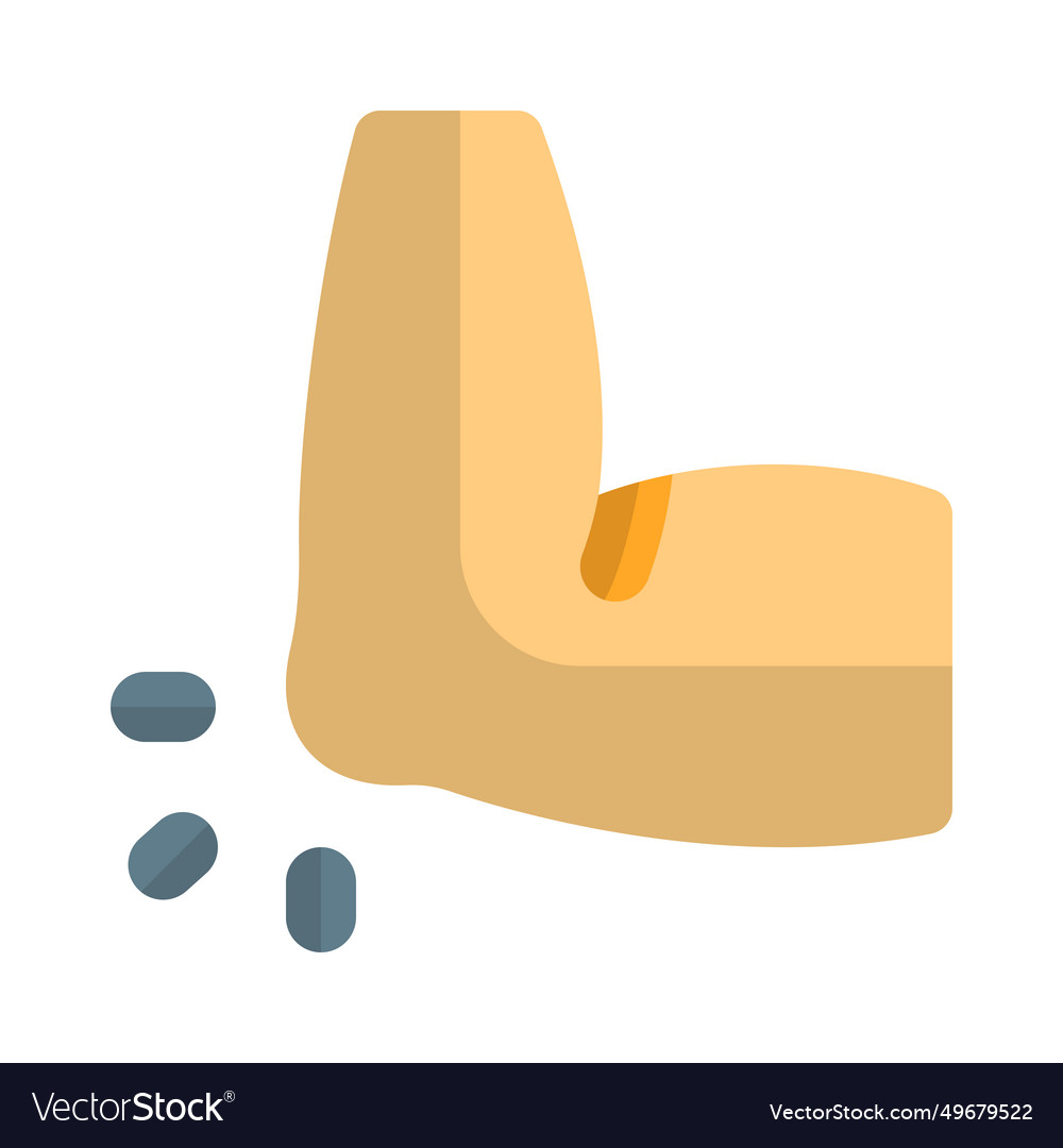 Elbow is the visible joint between upper