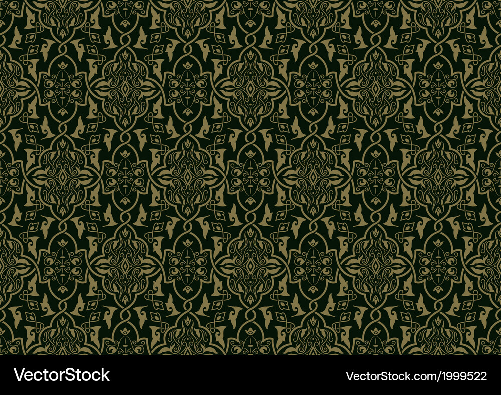 Seamless pattern in eastern style Royalty Free Vector Image