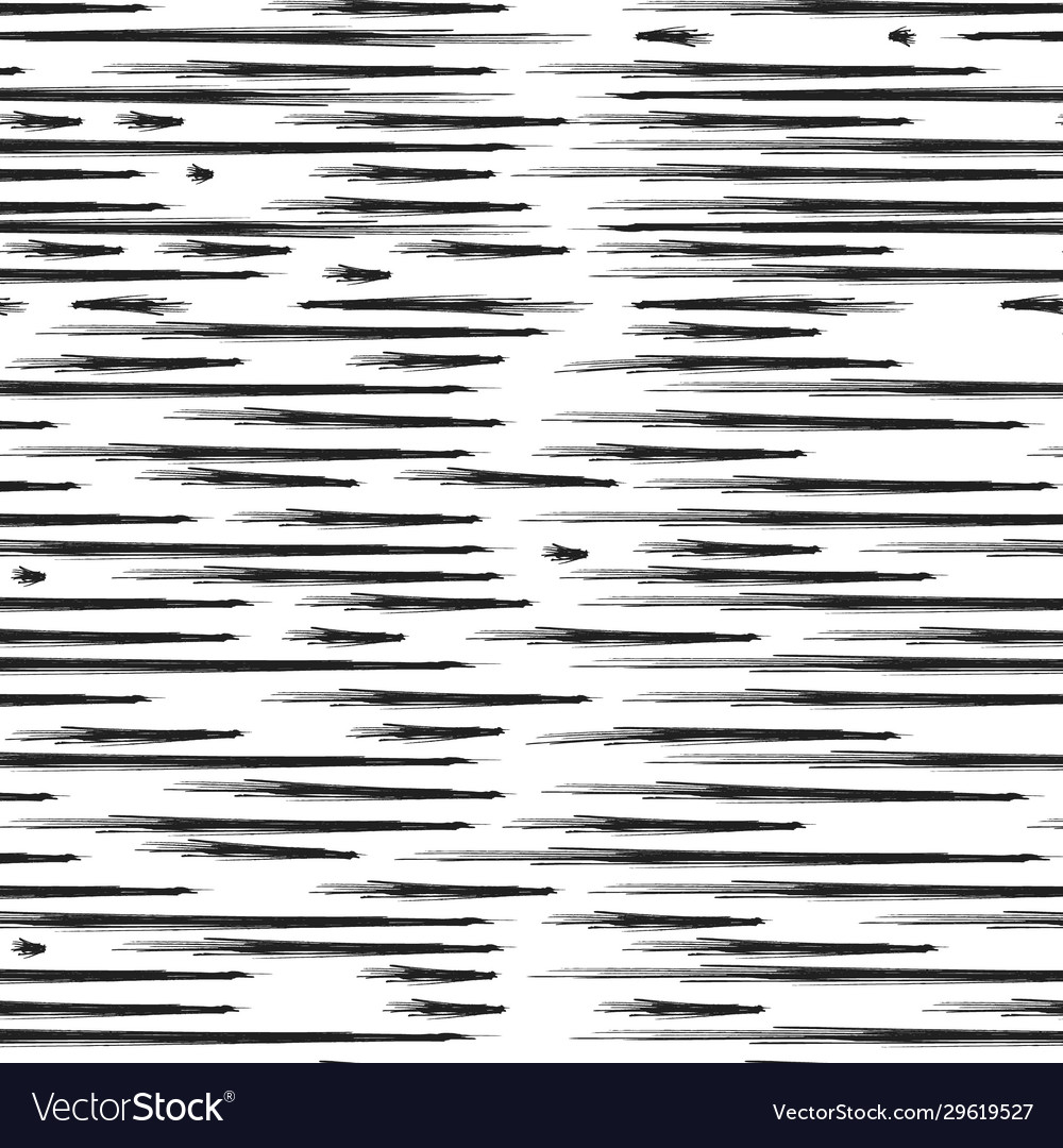Black Line Pattern - Abstract Texture