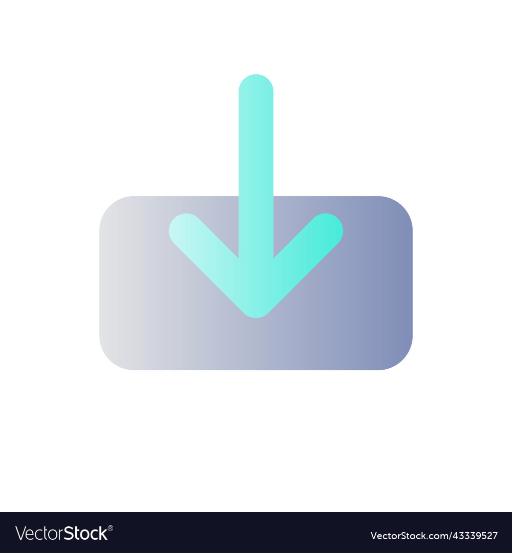 Datei flache Gradientenfarbe ui icon herunterladen