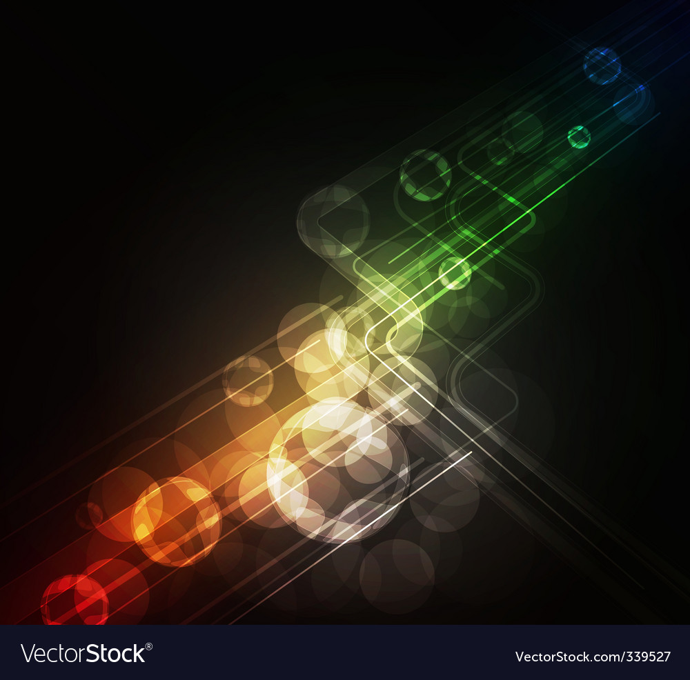 Glow Effect Abstract Background