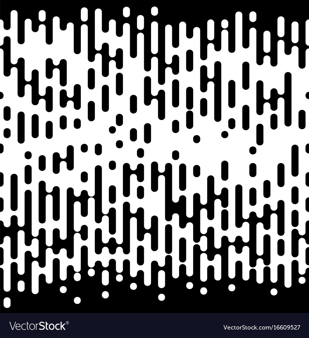 Irregular Halftone Dots Pattern