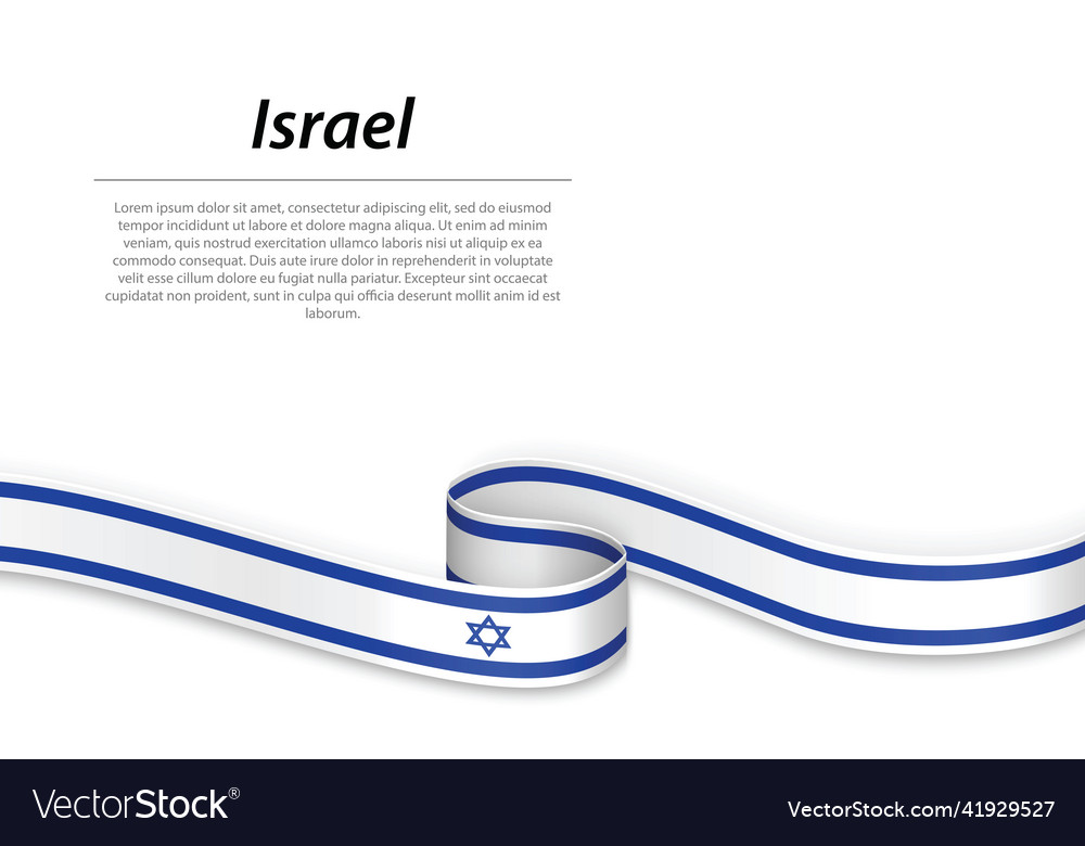 Israel Flagge Band Banner