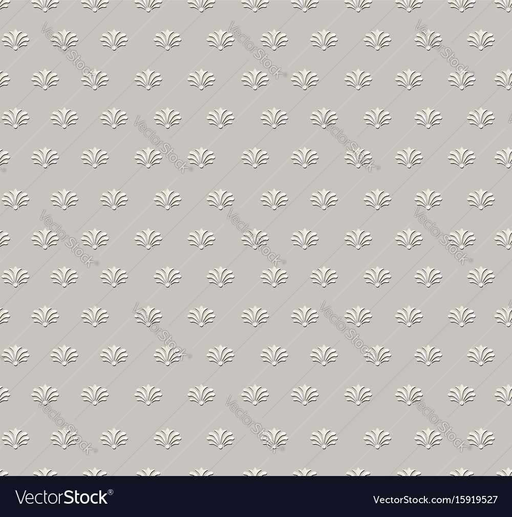 Seamless flower pattern abstract floral ornament