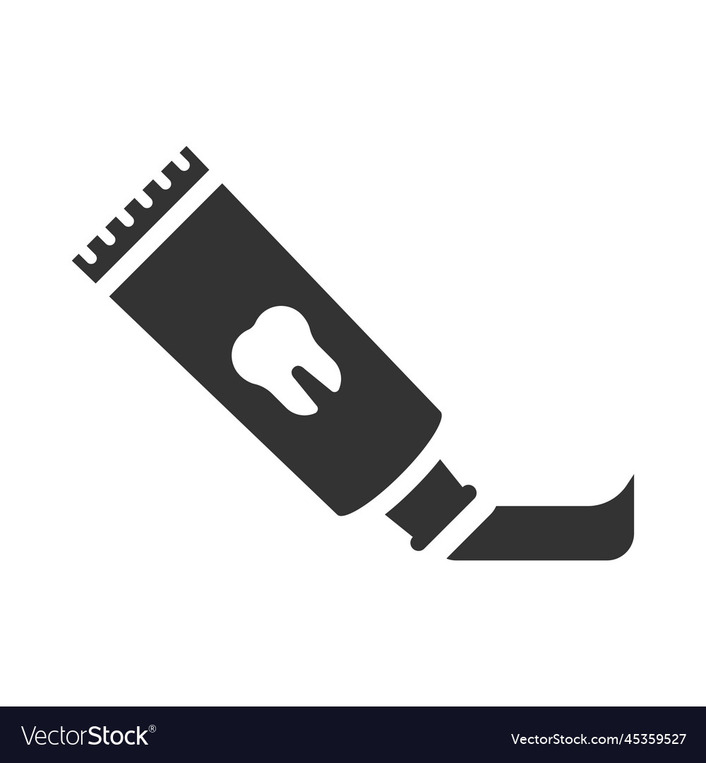 Tooth paste icon Royalty Free Vector Image - VectorStock