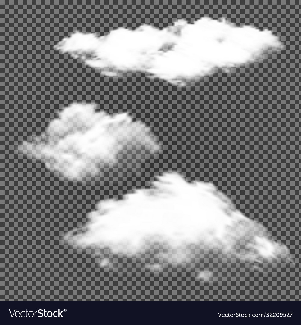 White cloud isolated sky air cloud design vector image White cloud isolated sky air cloud design