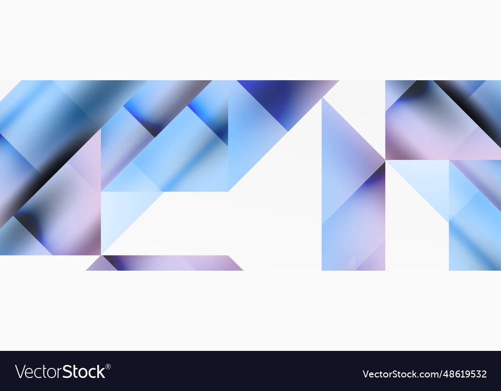 Captivating abstraction triangles vector image Captivating abstraction triangles