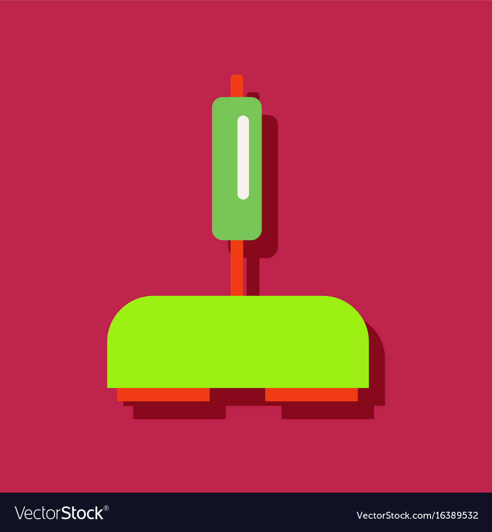 Flat icon design collection playing joystick