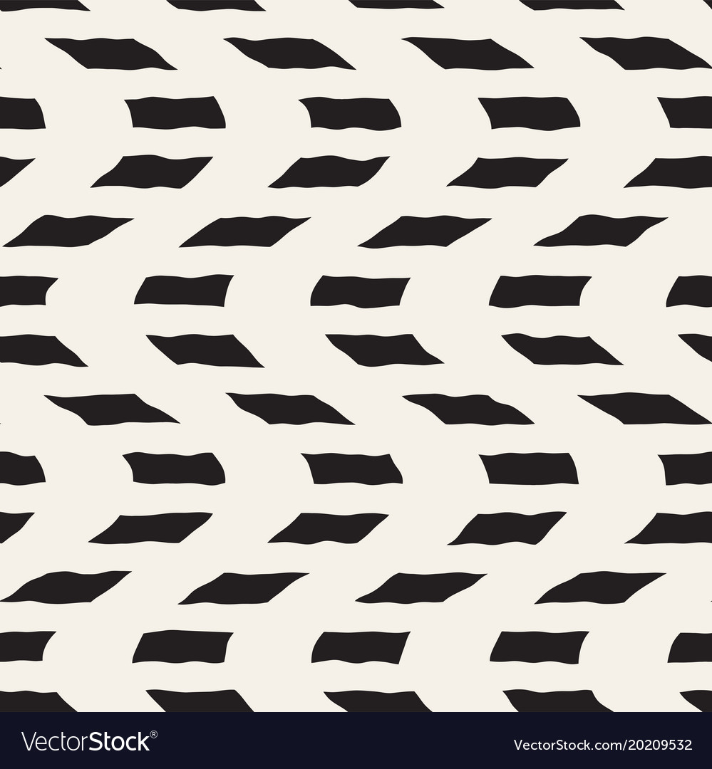 Hand drawn lines seamless pattern abstract