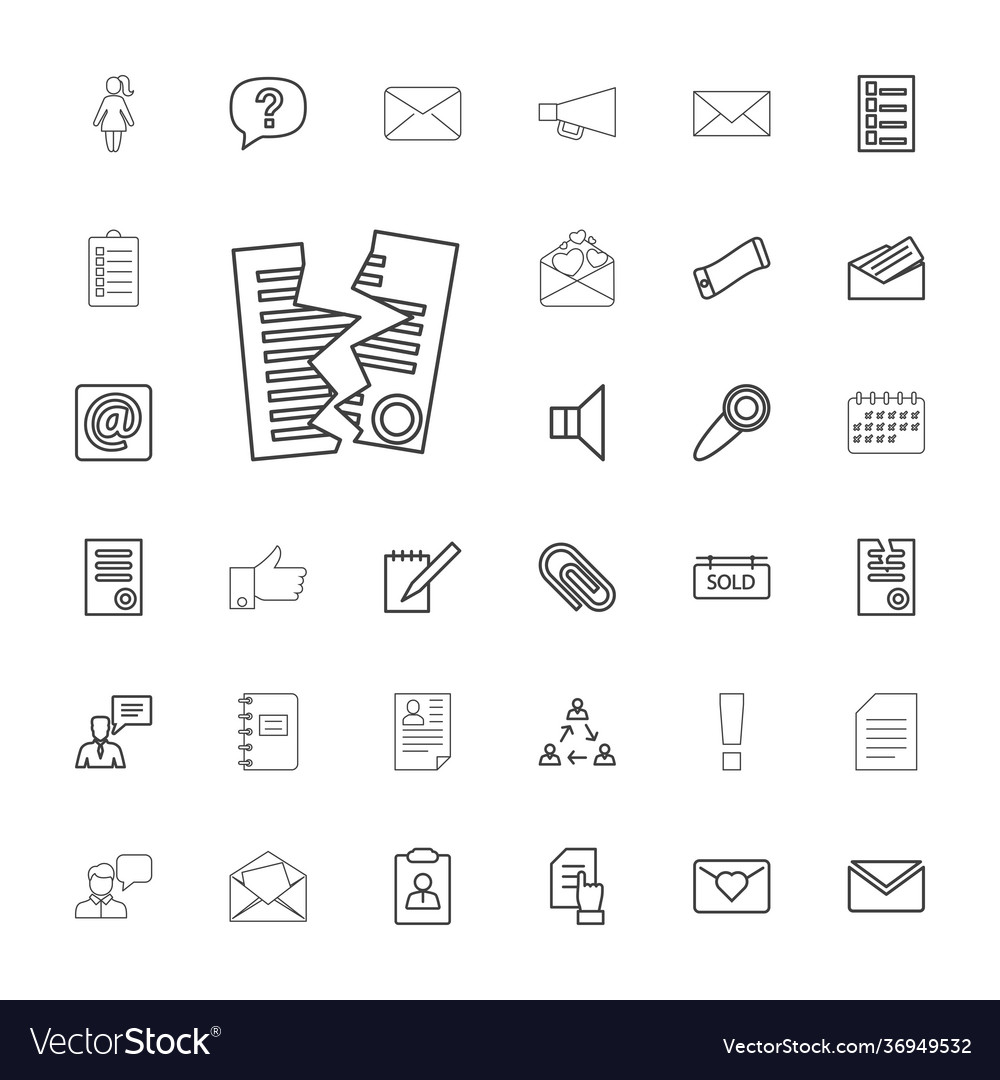 Message icons