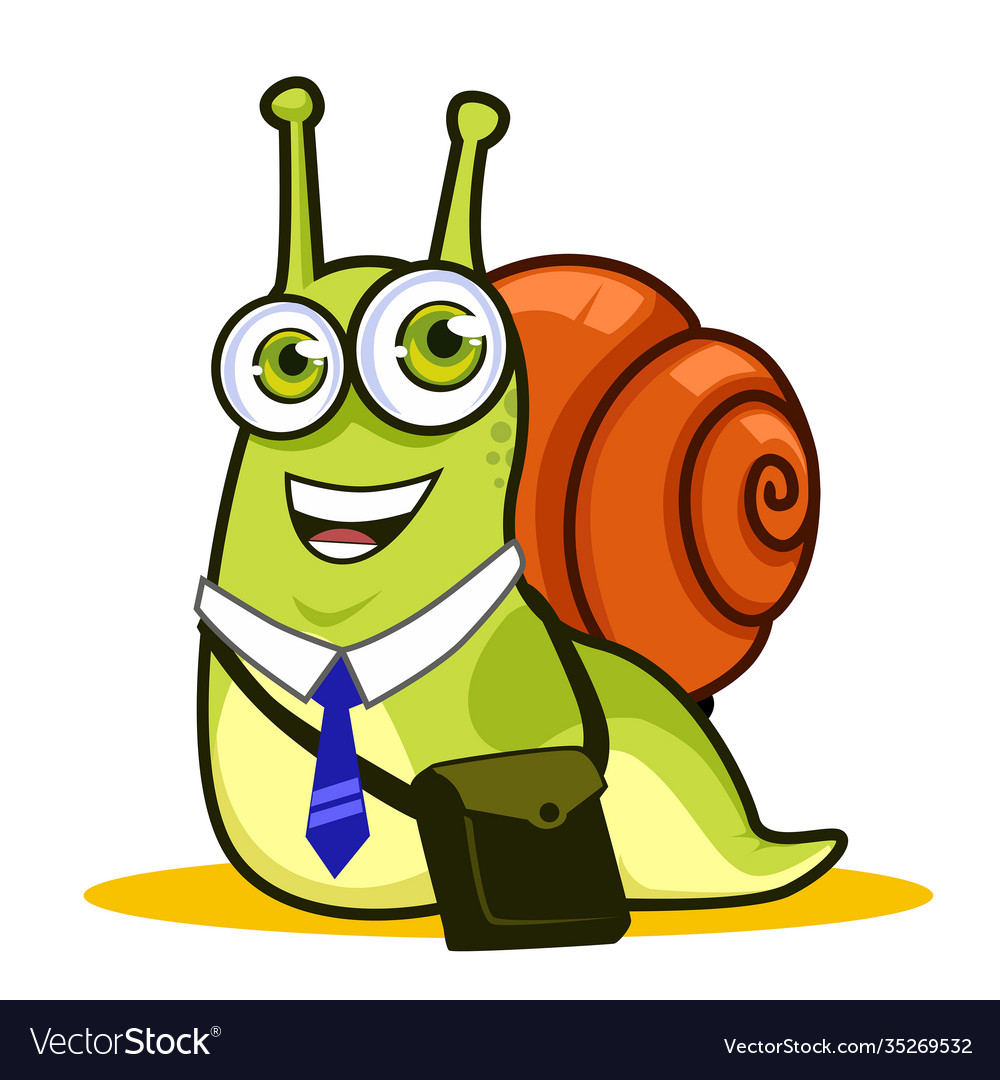 Simple Vector Mascot Cartoon Logo Design of Dual Meaning Combination Snail  and Lollipop 5114297 Vector Art at Vecteezy