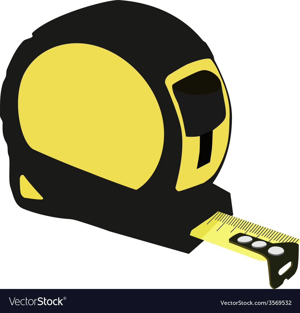 Tape measure Royalty Free Vector Image - VectorStock