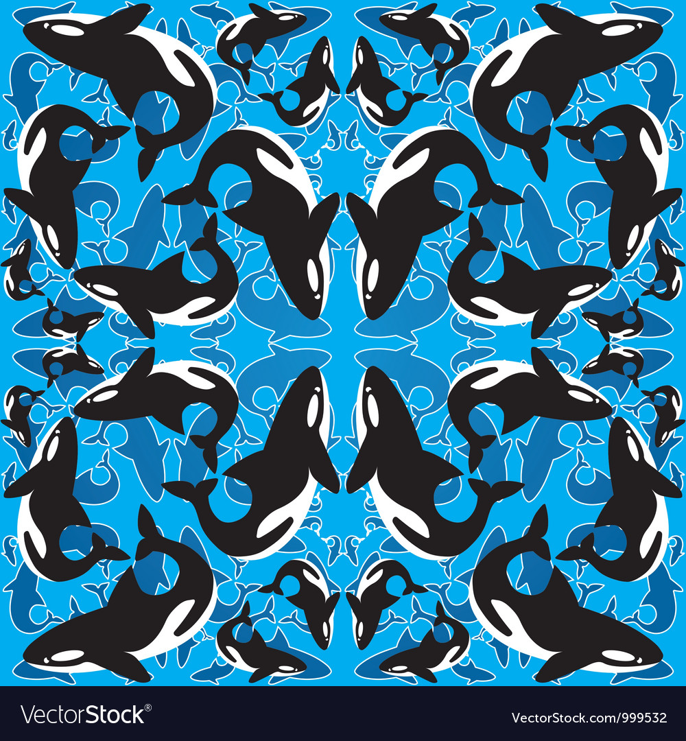 Whales Royalty Free Vector Image - VectorStock