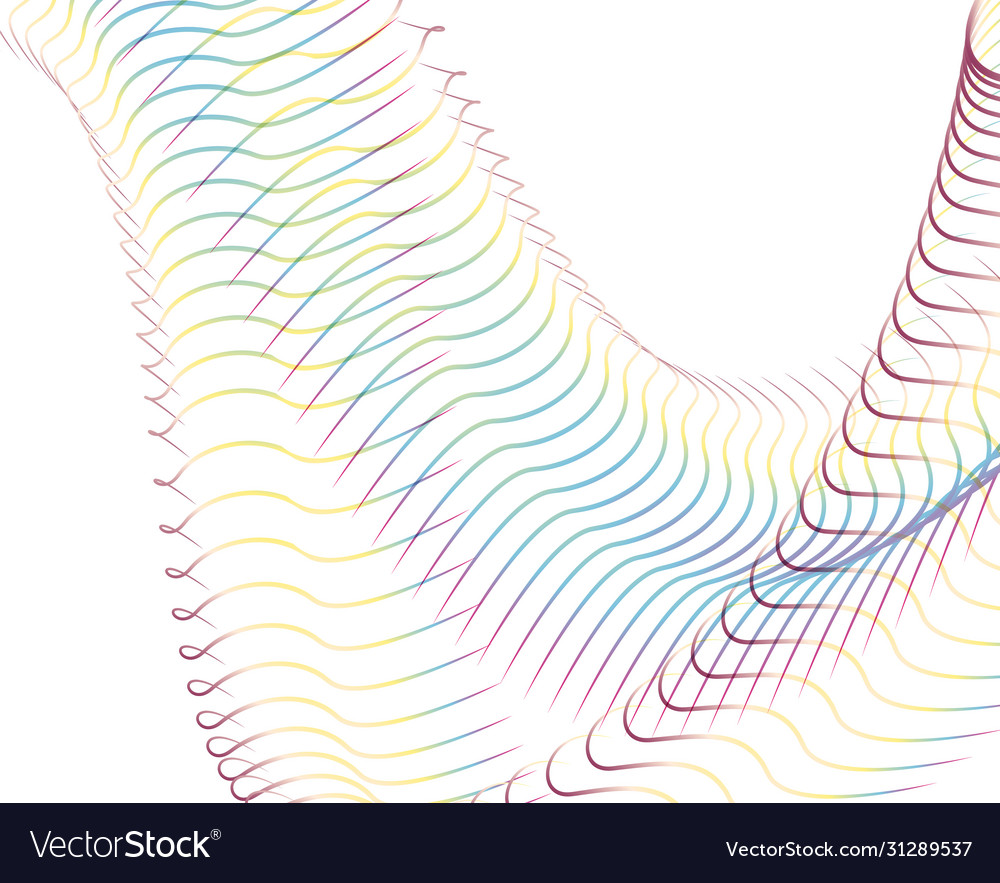 Abstract background blend wave line design