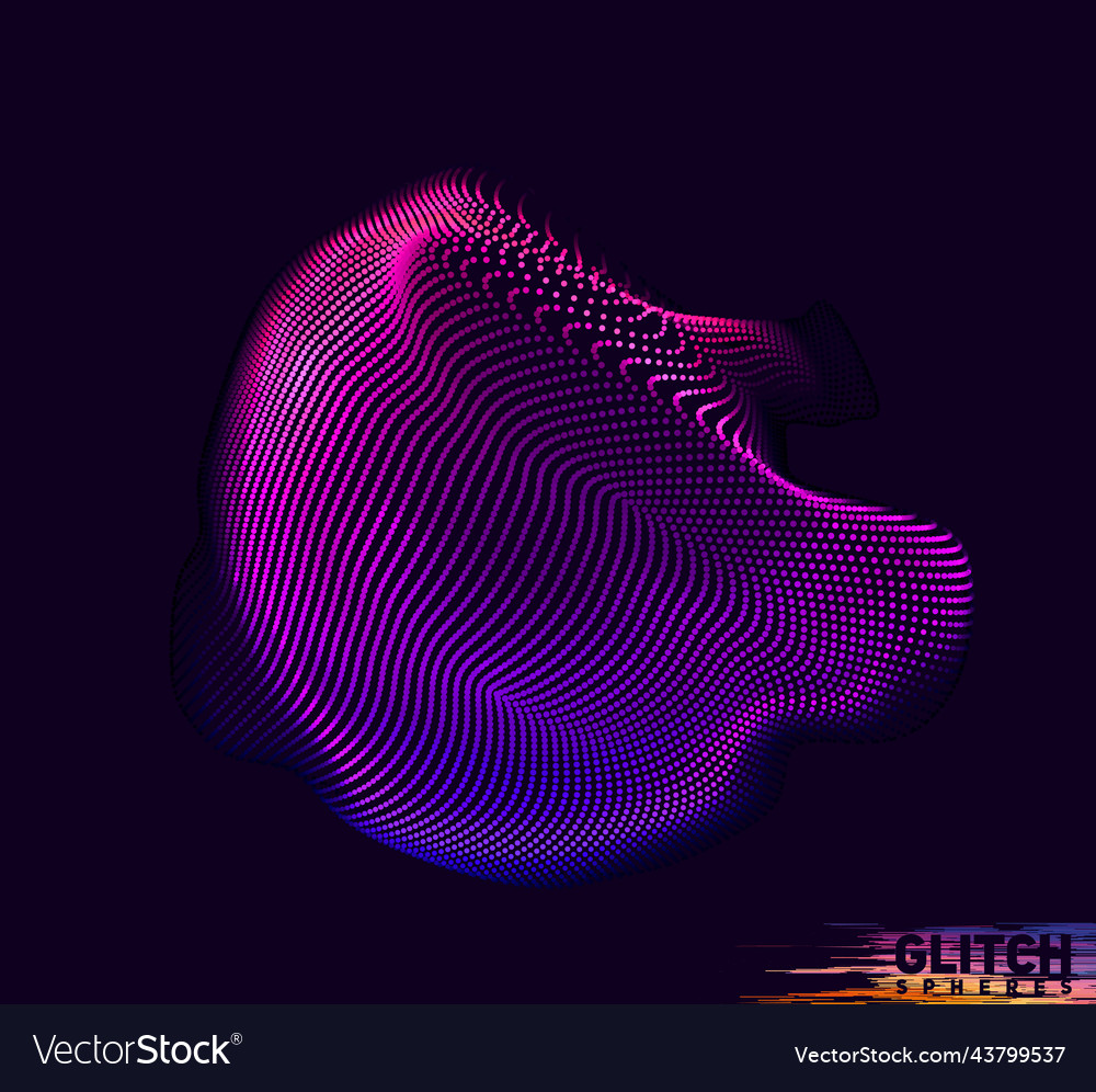 Abstract Glitch Mesh