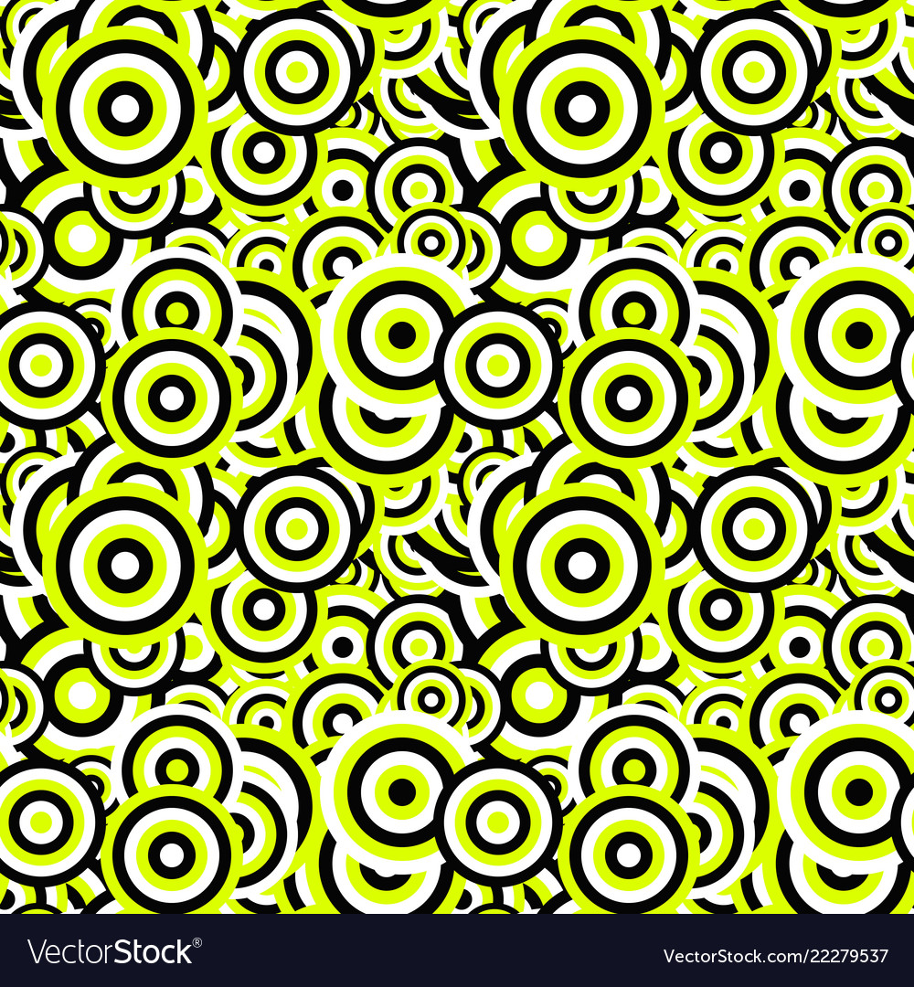 Abstract seamless concentric ring pattern