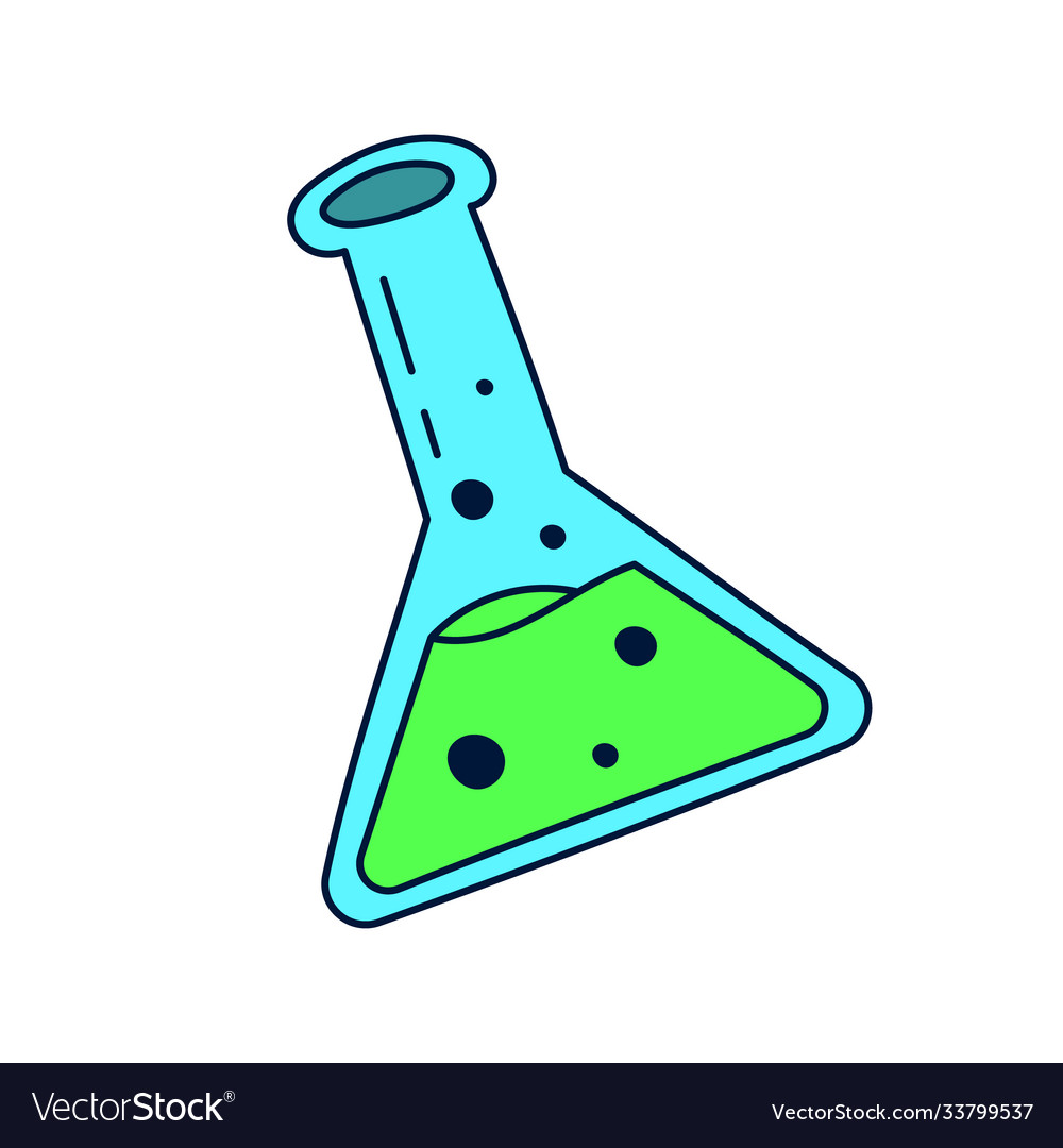 Bottle design objects science elements