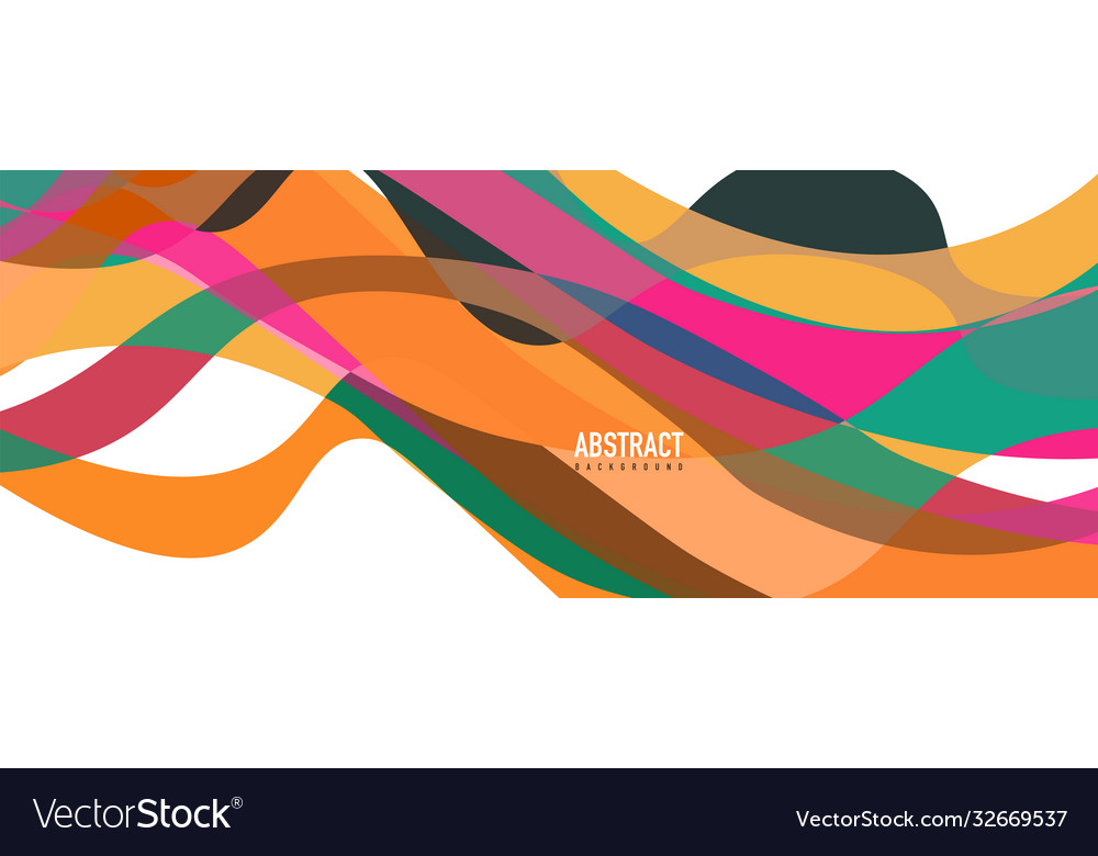 Fluid wave colorful abstract background dynamic Vector Image Fluid wave colorful abstract background dynamic