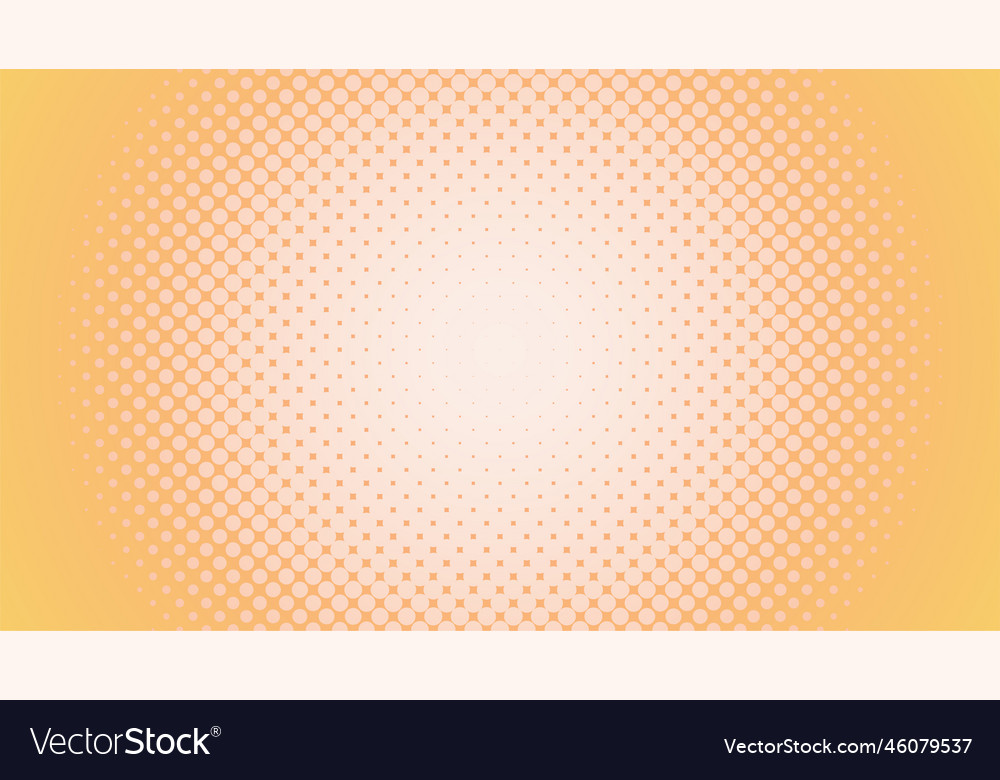 Retro halftone pattern simple pop art template