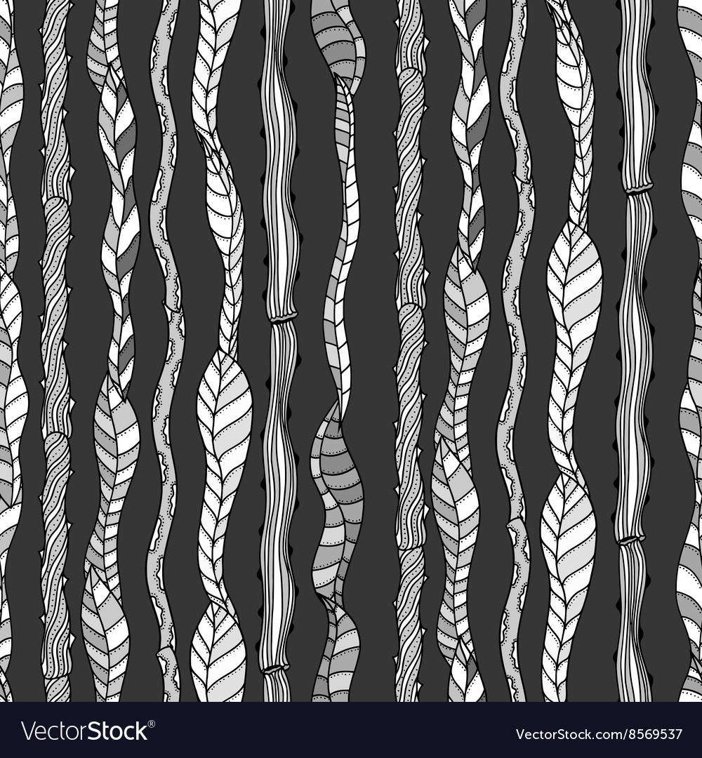 Seamless pattern with branche