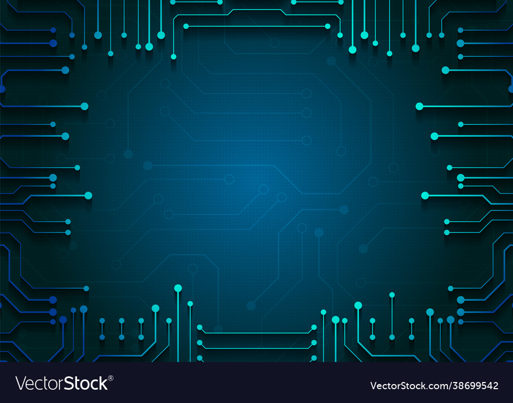 Circuit technology background with hi-tech