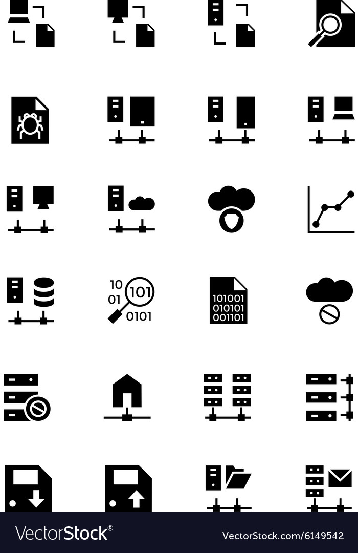 Database and server icons 5