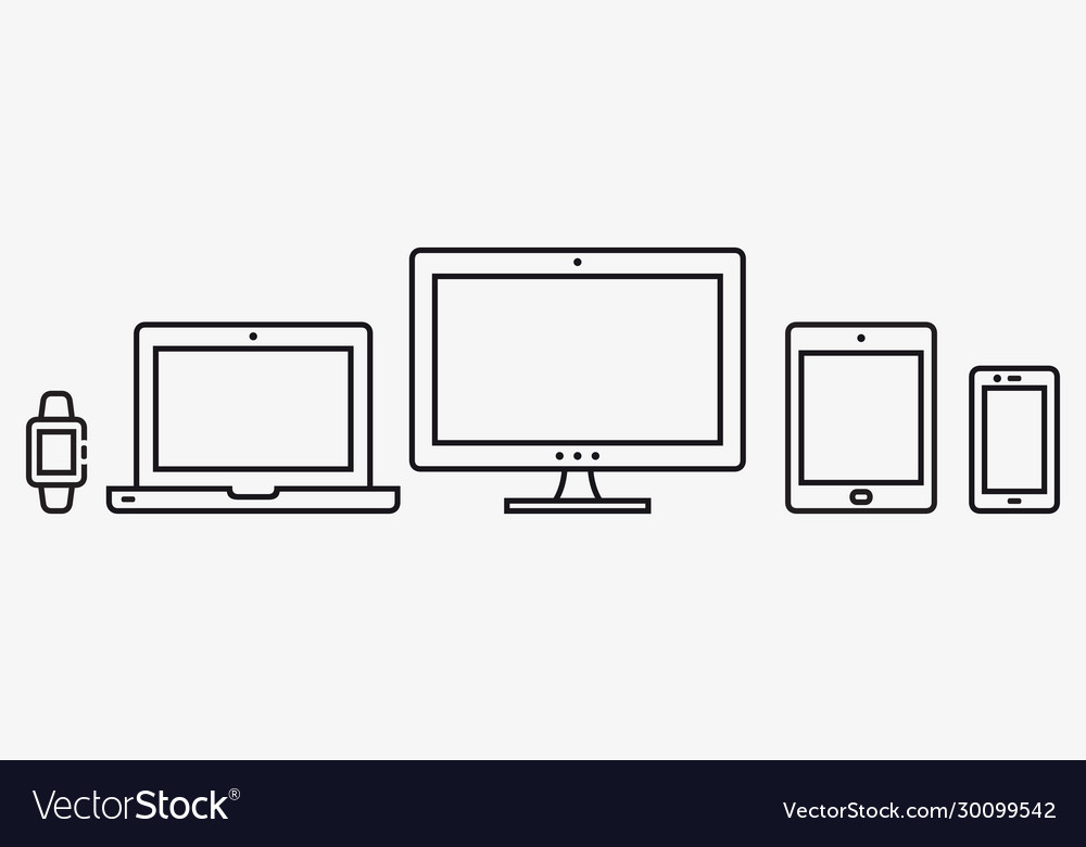 Icons für digitale Geräte