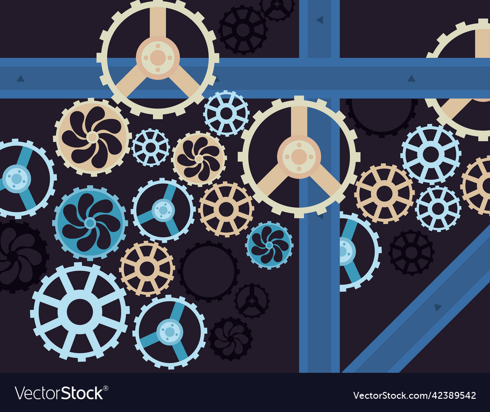 Interlocking Gears and Cogs