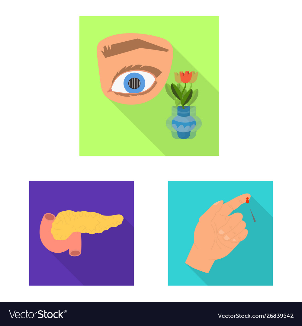 Isolated object symptom and disease icon Vector Image Isolated object symptom and disease icon