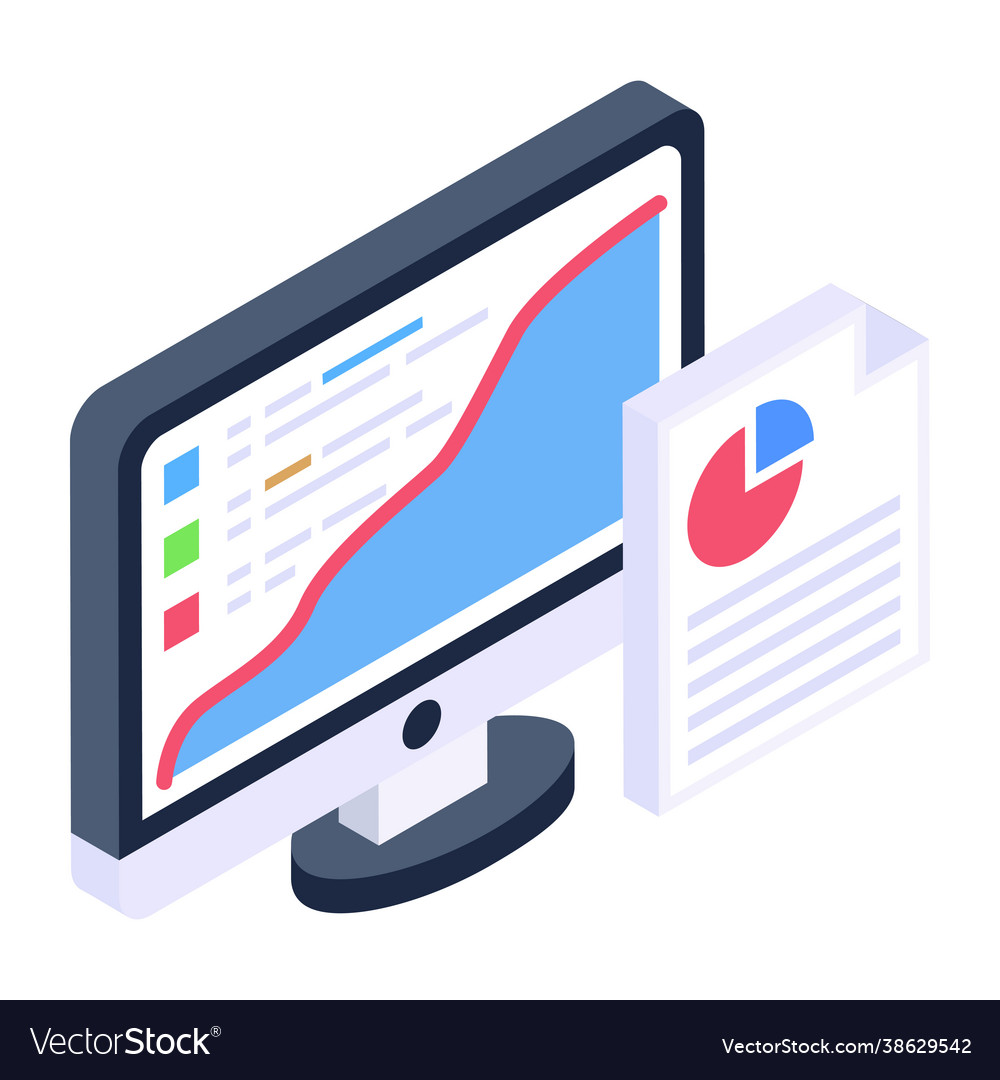 Web dashboard Royalty Free Vector Image - VectorStock