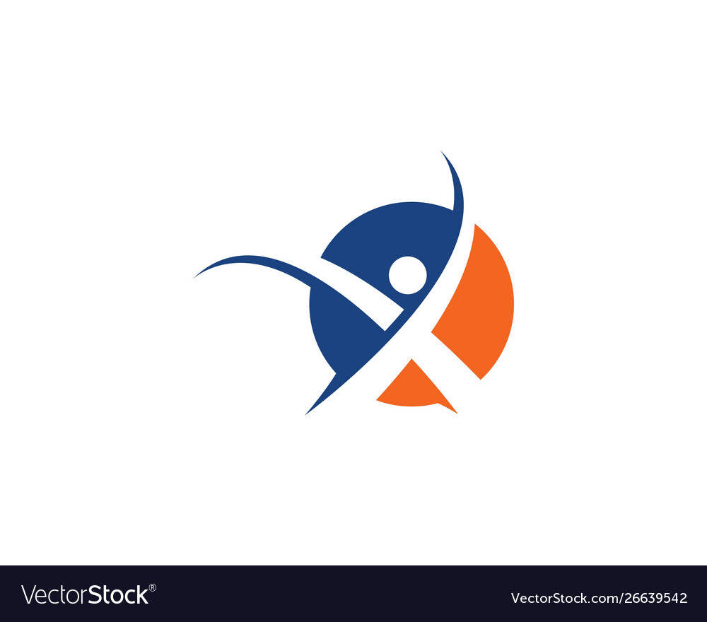 X letter logo template Royalty Free Vector Image