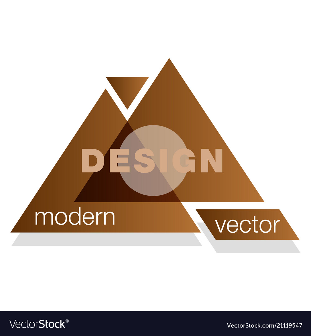 Abstract colorful triangle dynamic splash liquid vector image Abstract colorful triangle dynamic splash liquid