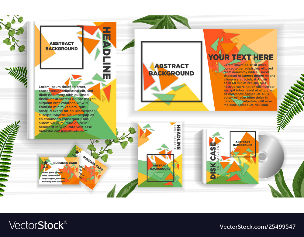 Abstract design banner web template vector image Abstract design banner web template