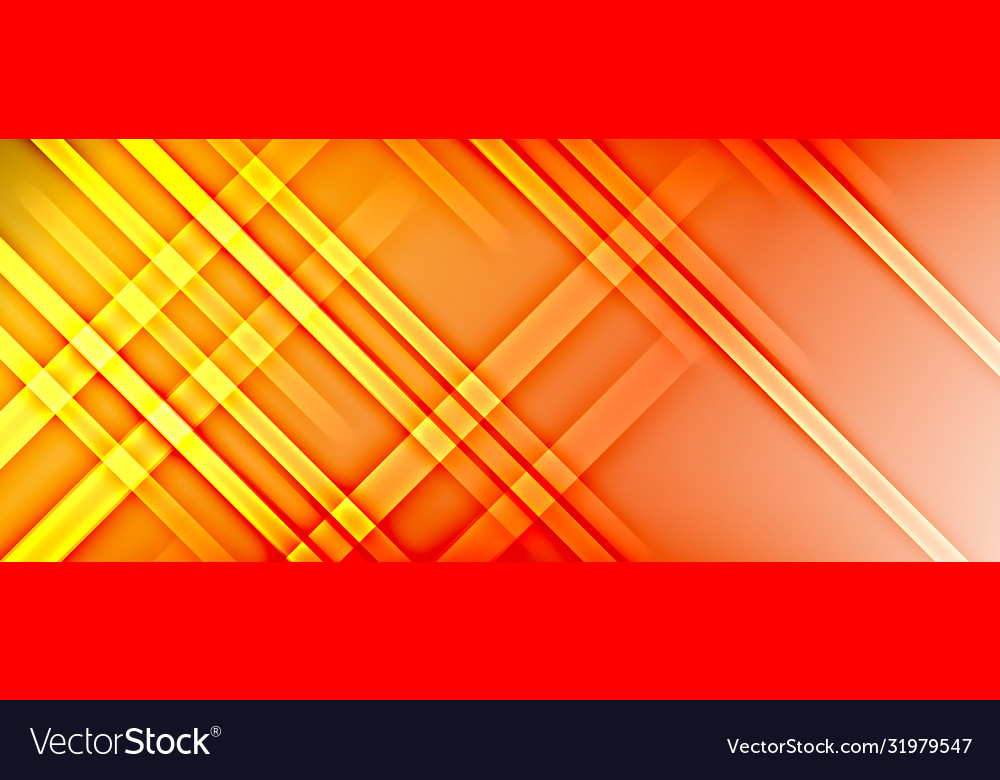 Bright gradient neon lines abstract background Vector Image Bright gradient neon lines abstract background