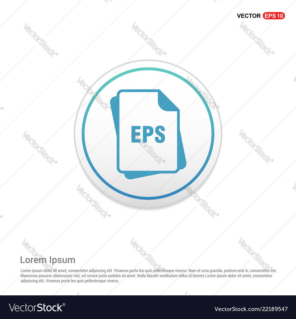 File type icons - white circle button
