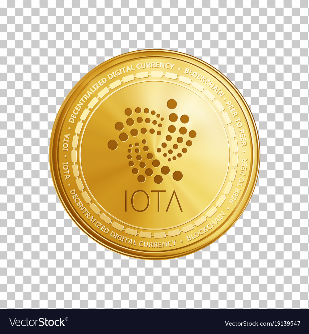 Golden ethereum blockchain coin symbol