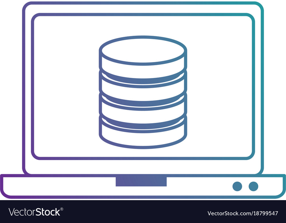 Laptop computer with data disk