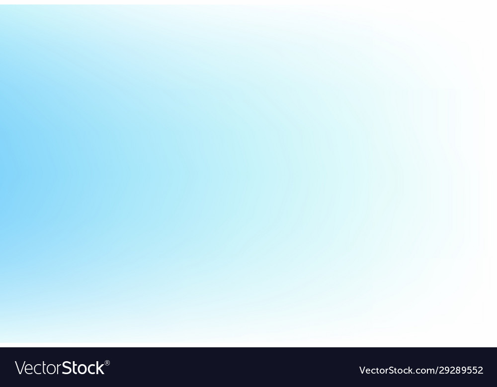 Abstract Blue Blurred Gradient Background Vector Image